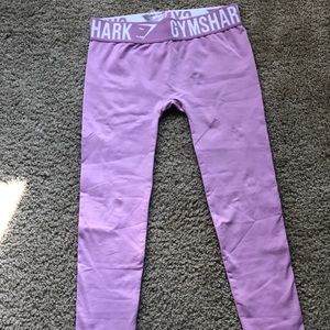 Gymshark Flex Leggings xs purple mid rise